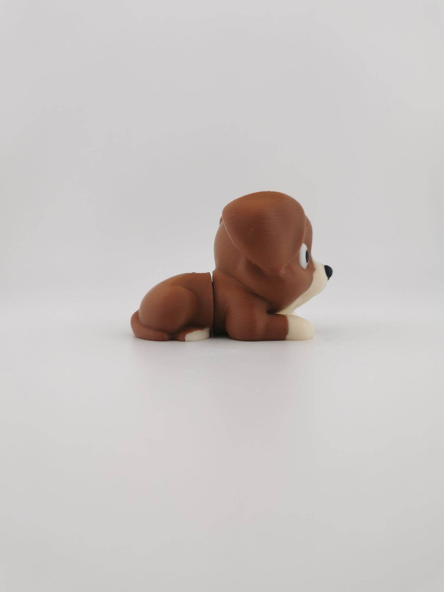 πΆ Mini Flexi Dog β Articulated Toy & Keychain Version