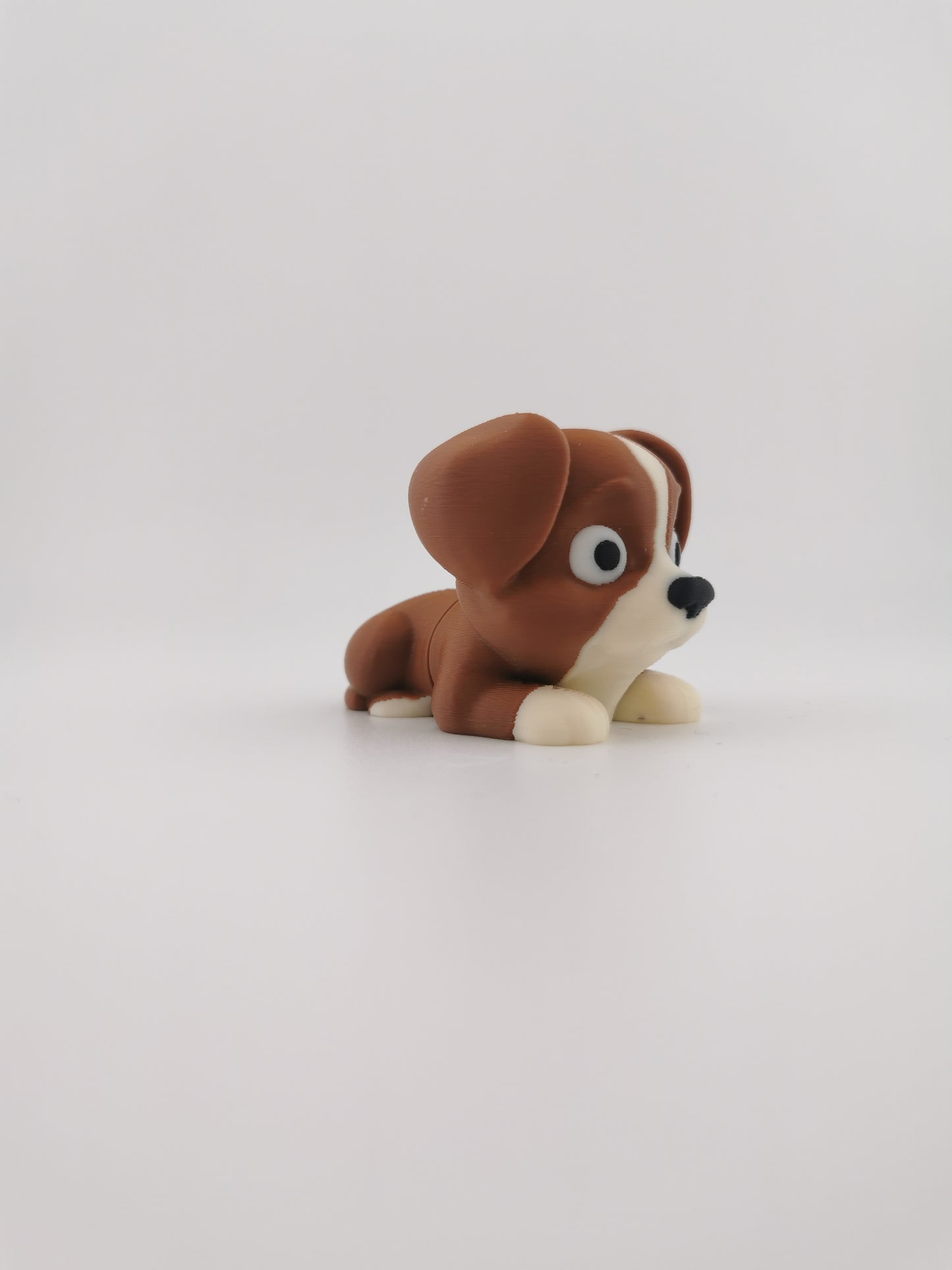 πΆ Mini Flexi Dog β Articulated Toy & Keychain Version