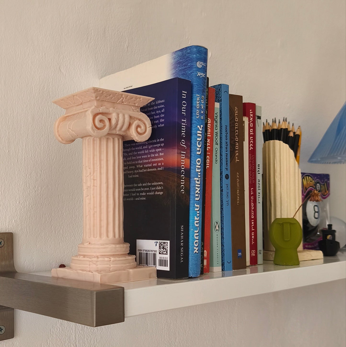 Destroyed Column Bookend – Greek Column with Hidden Compartment