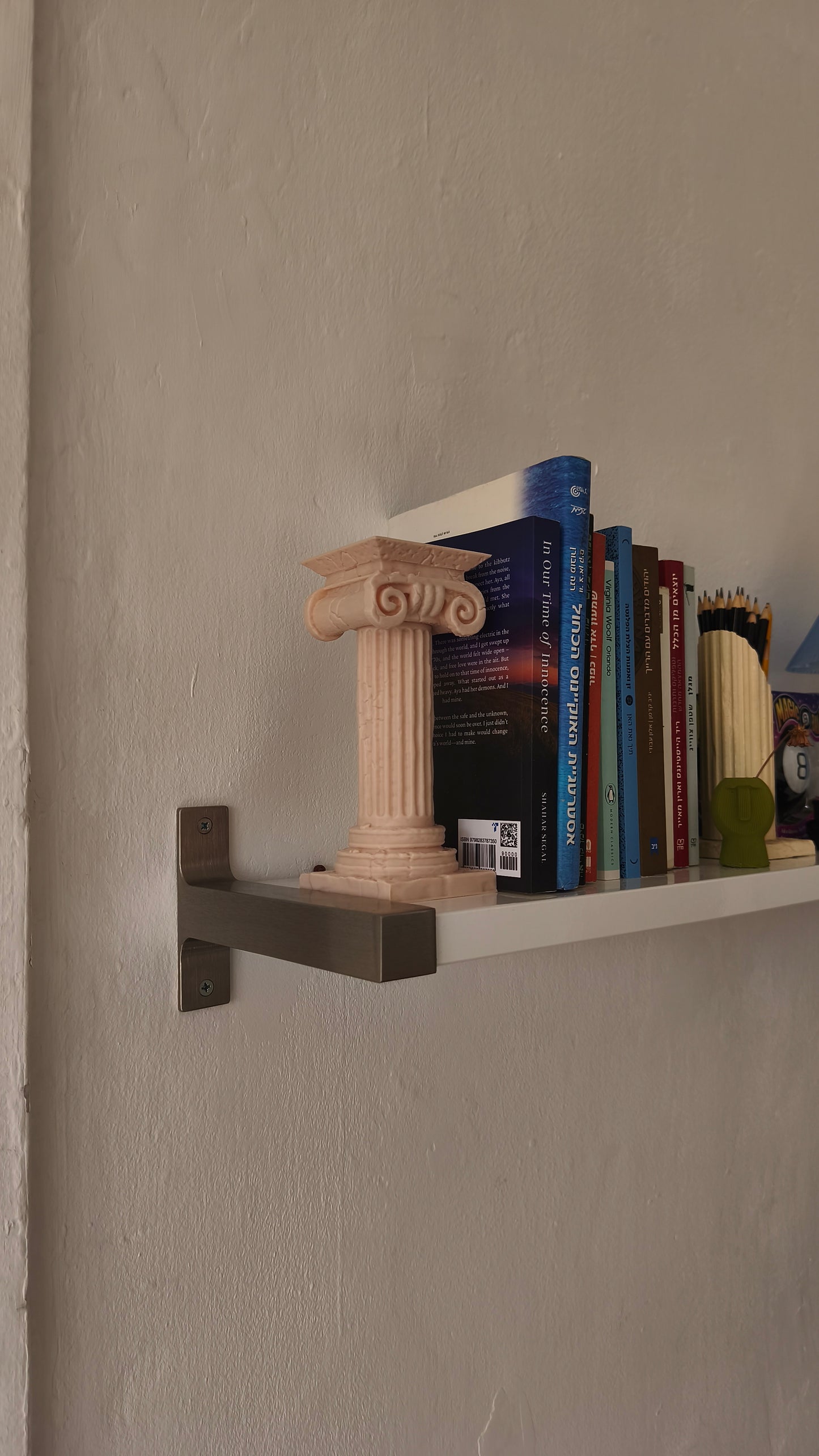 Destroyed Column Bookend – Greek Column with Hidden Compartment