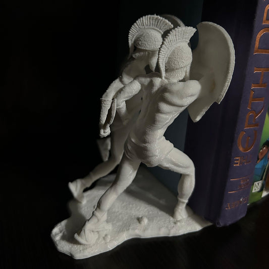 The Spartans Booked – Historical 3D Printed Bookend - Mold and Matter