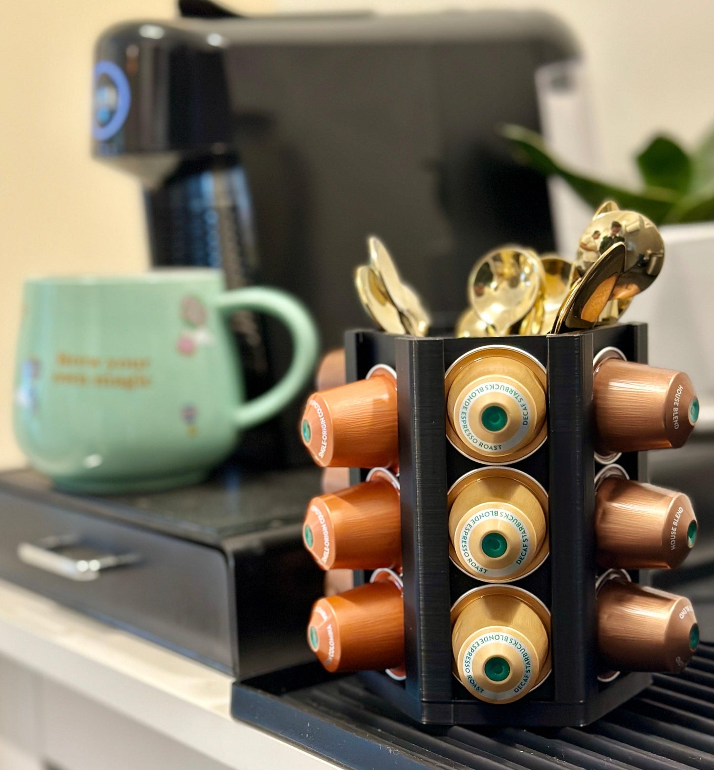 Sporza – Espresso Capsule & Coffee Pods Holder - Mold and Matter
