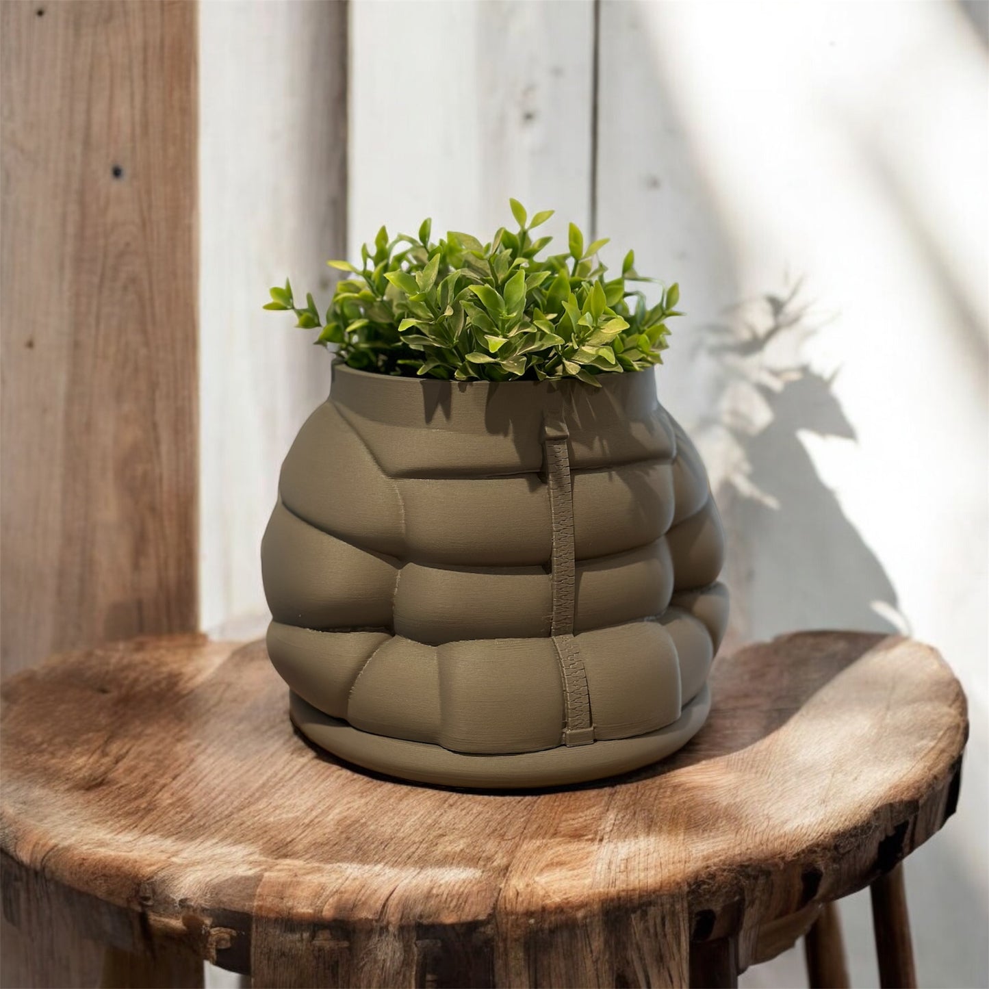 Inflated Jacket Planter Pot – Unique and Stylish Decor