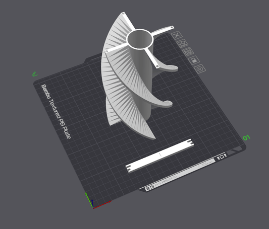 QFH Antenna Support for 435 MHz Satellites – 3D Printed PETG Frame - Mold and Matter
