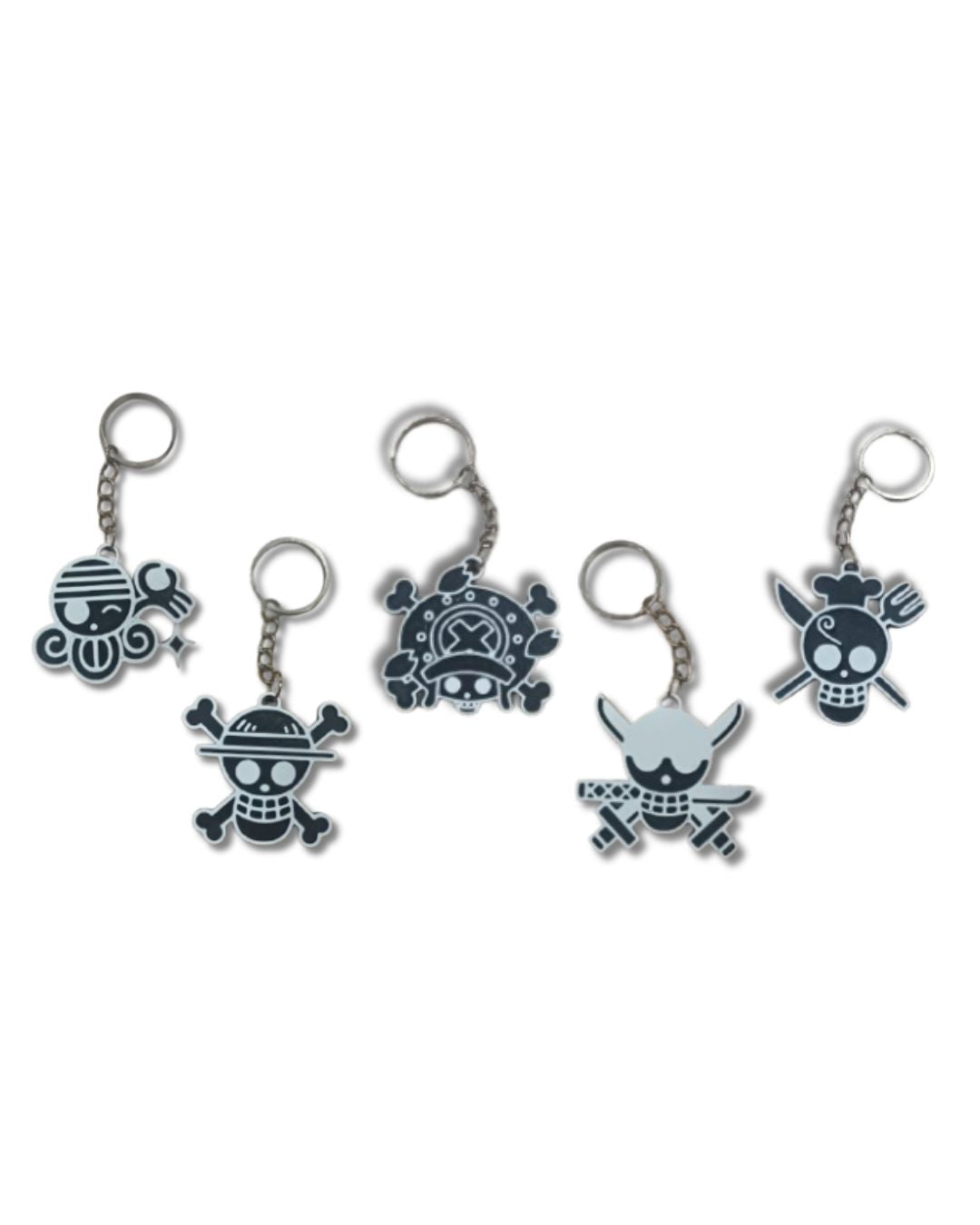 Skull Keychain Collection – 5 Unique Styles (Sold Individually or as a Full Set)