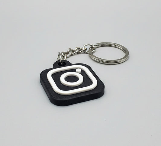 Instagram Logo NFC Keychain – 3D Printed Tag With Built-In NFC Chip