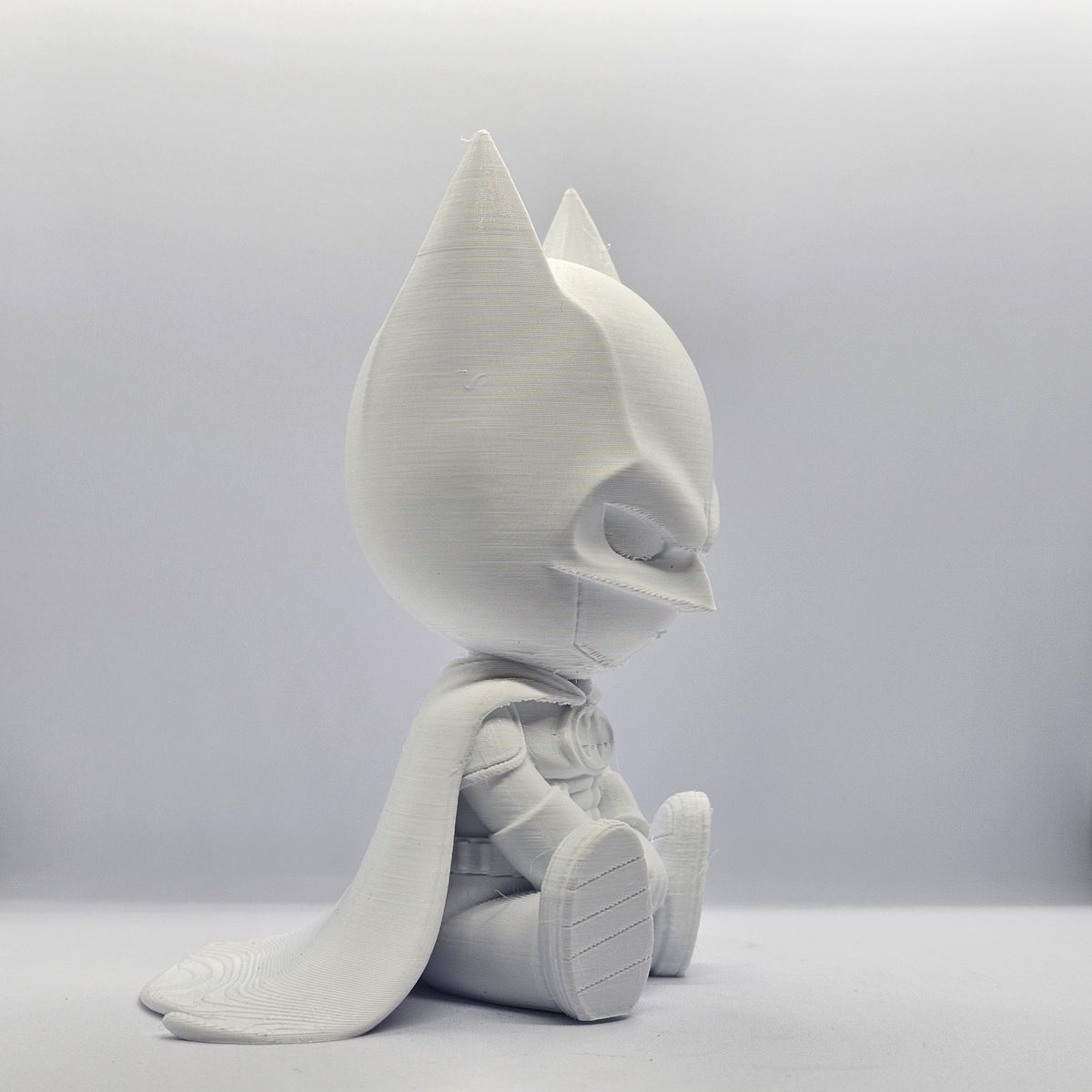 Batman Chibi Figurine – 9 cm Paintable