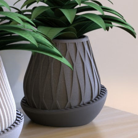 Minimal Planter 3 πͺ΄ β Modern 3D Printed Indoor Pot