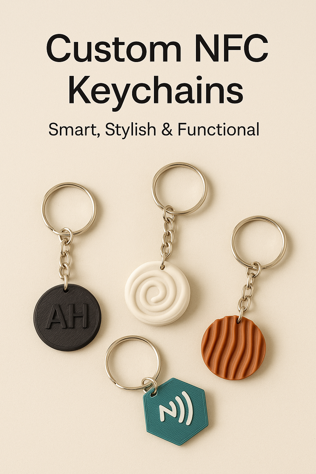 🔑 Tap Into the Future: Why NFC Keychains Are the Smart Accessory You Didn’t Know You Needed - Mold and Matter