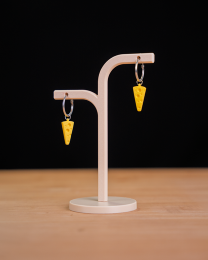 Cheese Slice Earring