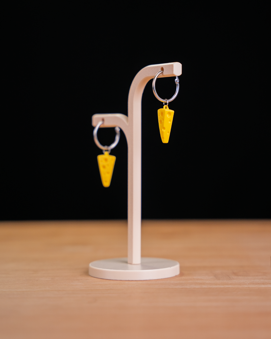 Cheese Slice Earring