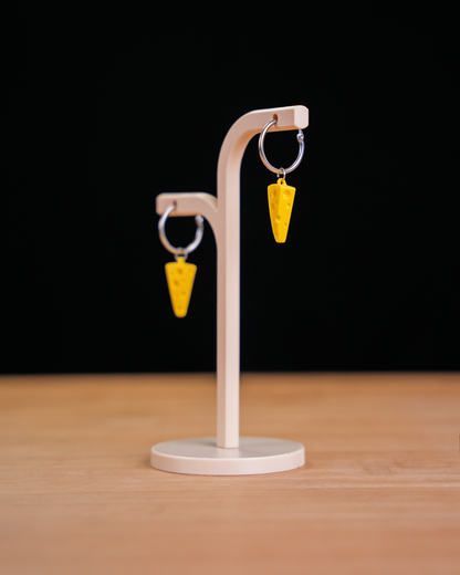 Cheese Slice Earring