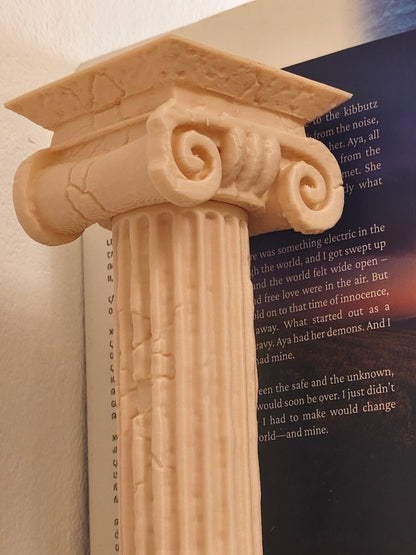 Destroyed Column Bookend  – Greek Column with Hidden Compartment