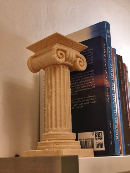 Destroyed Column Bookend  – Greek Column with Hidden Compartment