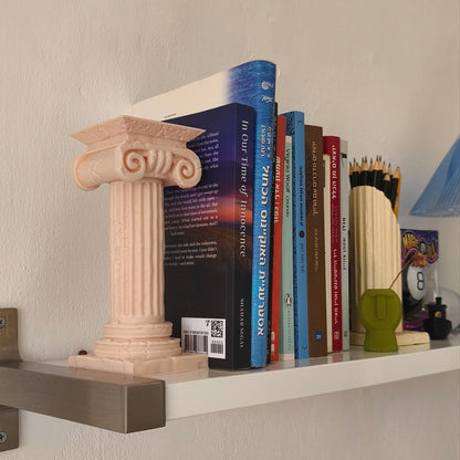 Destroyed Column Bookend  – Greek Column with Hidden Compartment