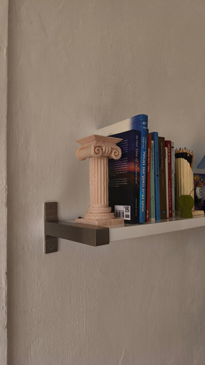 Destroyed Column Bookend  – Greek Column with Hidden Compartment