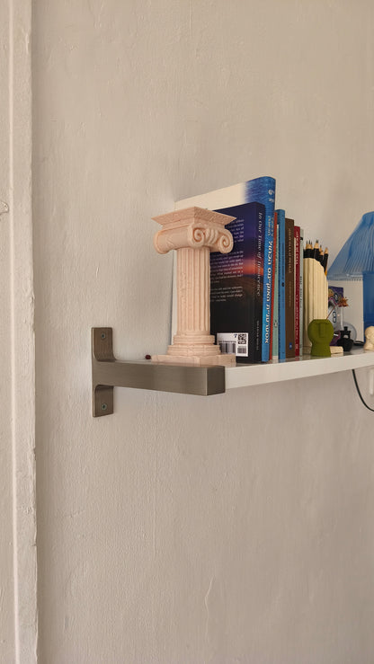 Destroyed Column Bookend  – Greek Column with Hidden Compartment