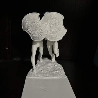 The Spartans Booked – Historical 3D Printed Bookend - Mold and Matter