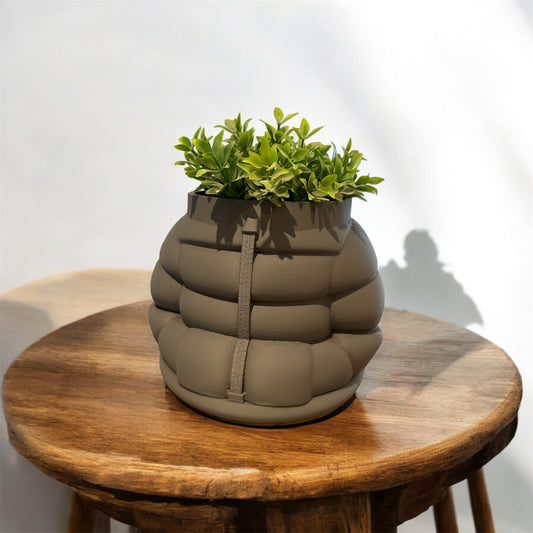Inflated Jacket Planter Pot – Unique and Stylish Decor