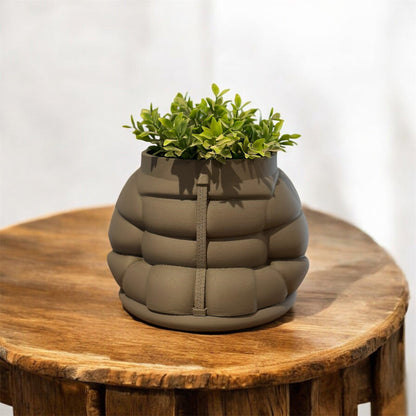 Inflated Jacket Planter Pot – Unique and Stylish Decor - Mold and Matter