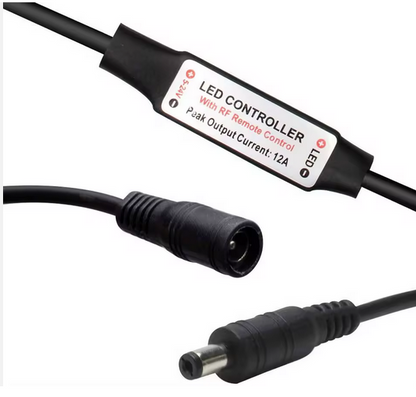 LED controller with cable on a white background