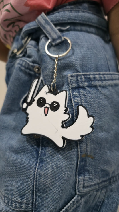 Satoru Gojo Keychain – Jujutsu Kaisen Anime Keyring