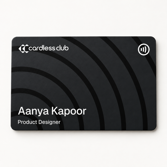 Cardless Club Custom Printed Card