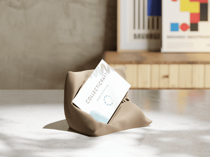 The Card Cradle – Pillow-Inspired Business Card Holder - Mold and Matter