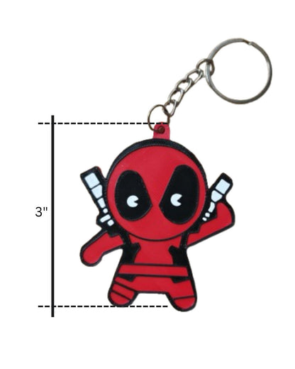 Quirky Deadpool Keychain