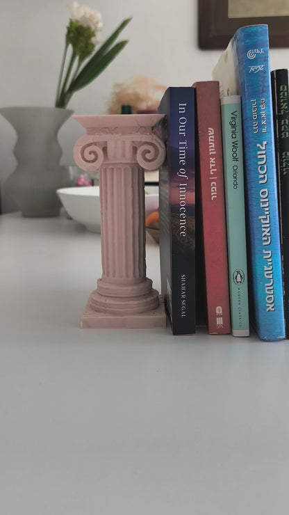 Destroyed Column Bookend  – Greek Column with Hidden Compartment