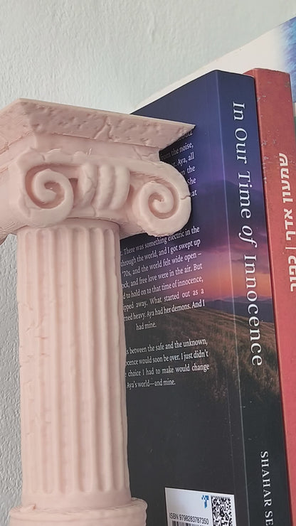 Destroyed Column Bookend  – Greek Column with Hidden Compartment