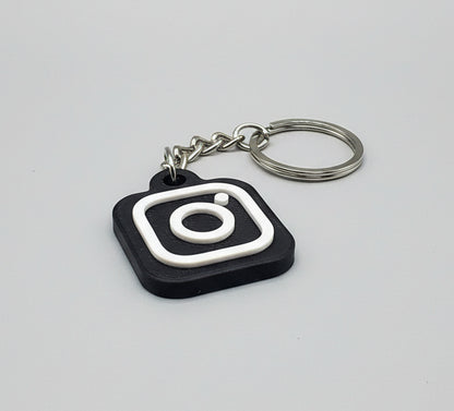 Instagram Logo NFC Keychain – 3D Printed Tag With Built-In NFC Chip
