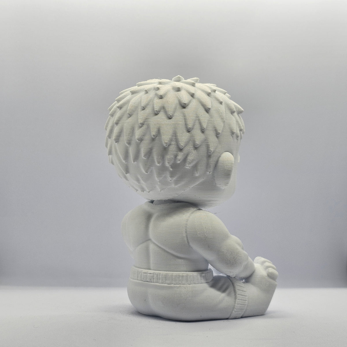 Hulk Chibi Figurine – 9 cm Paintable