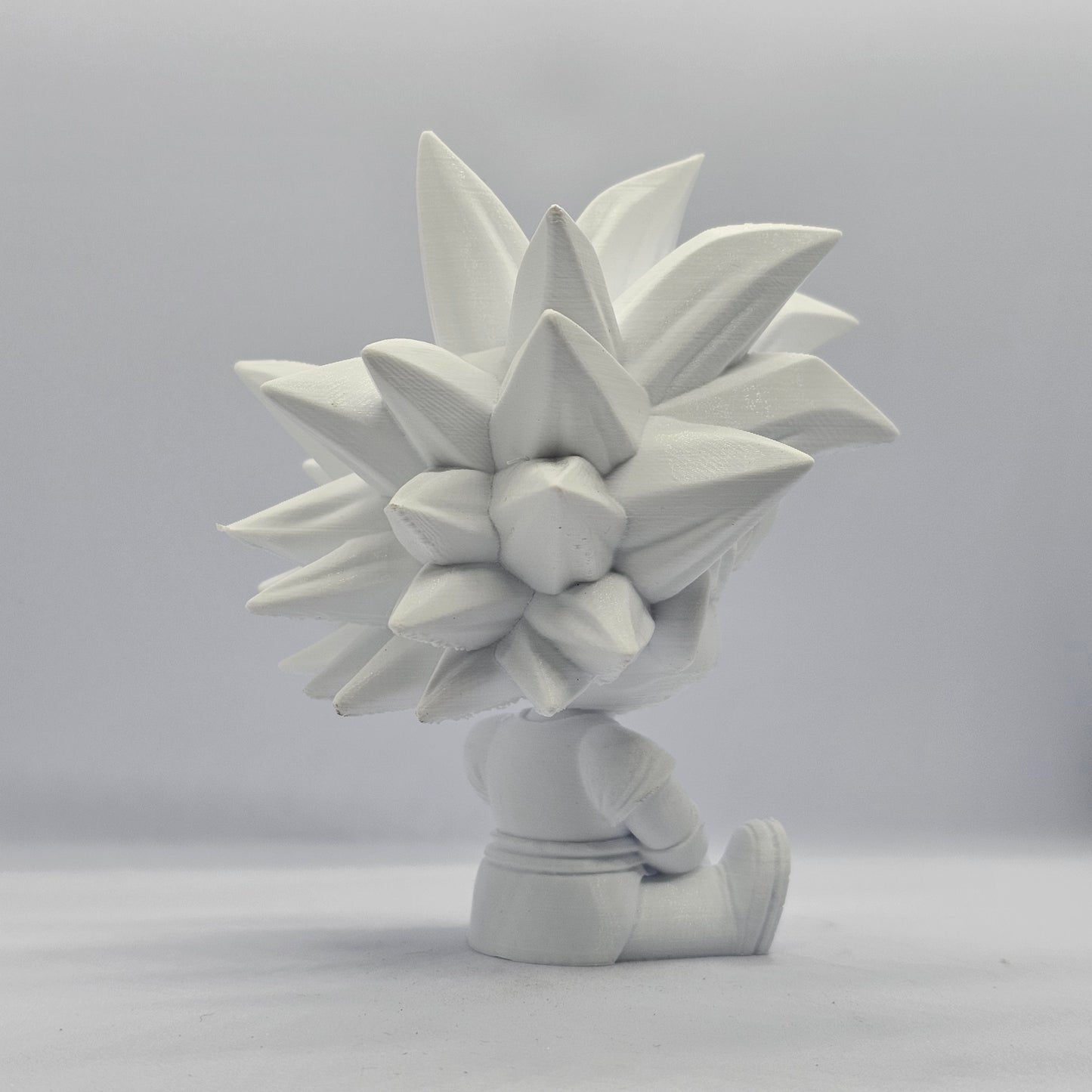 Goku Chibi Style 3D Printed Figurine – 9 cm Paintable Collectible