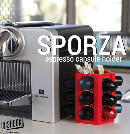 Sporza – Espresso Capsule & Coffee Pods Holder - Mold and Matter
