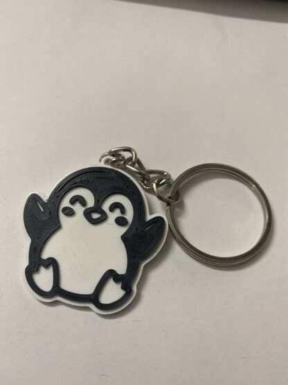 Cute Penguin Keychain – Adorable 3D-Printed Accessory - Image 2