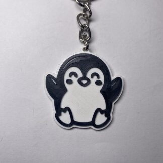 Cute Penguin Keychain – Adorable 3D-Printed Accessory